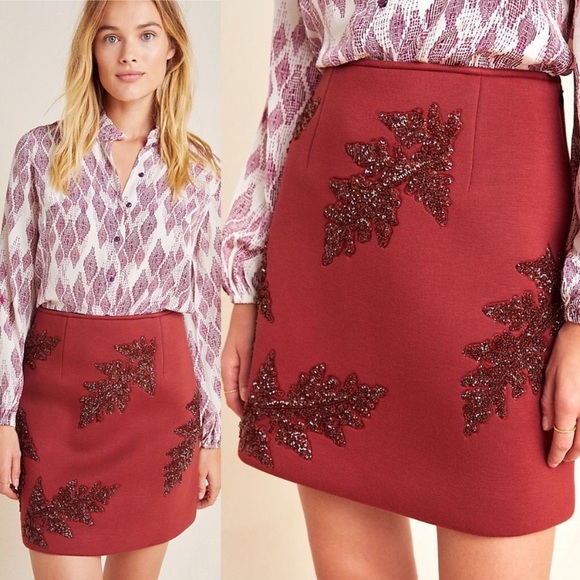 Anthropologie Dresses & Skirts - Anthropologie Dhruv Kapoor Sequin Mini Skirt